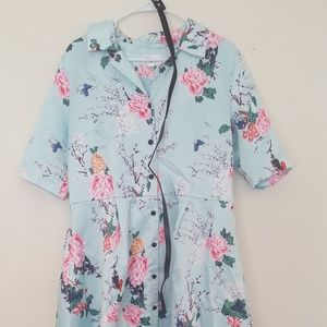Vintage floral dress